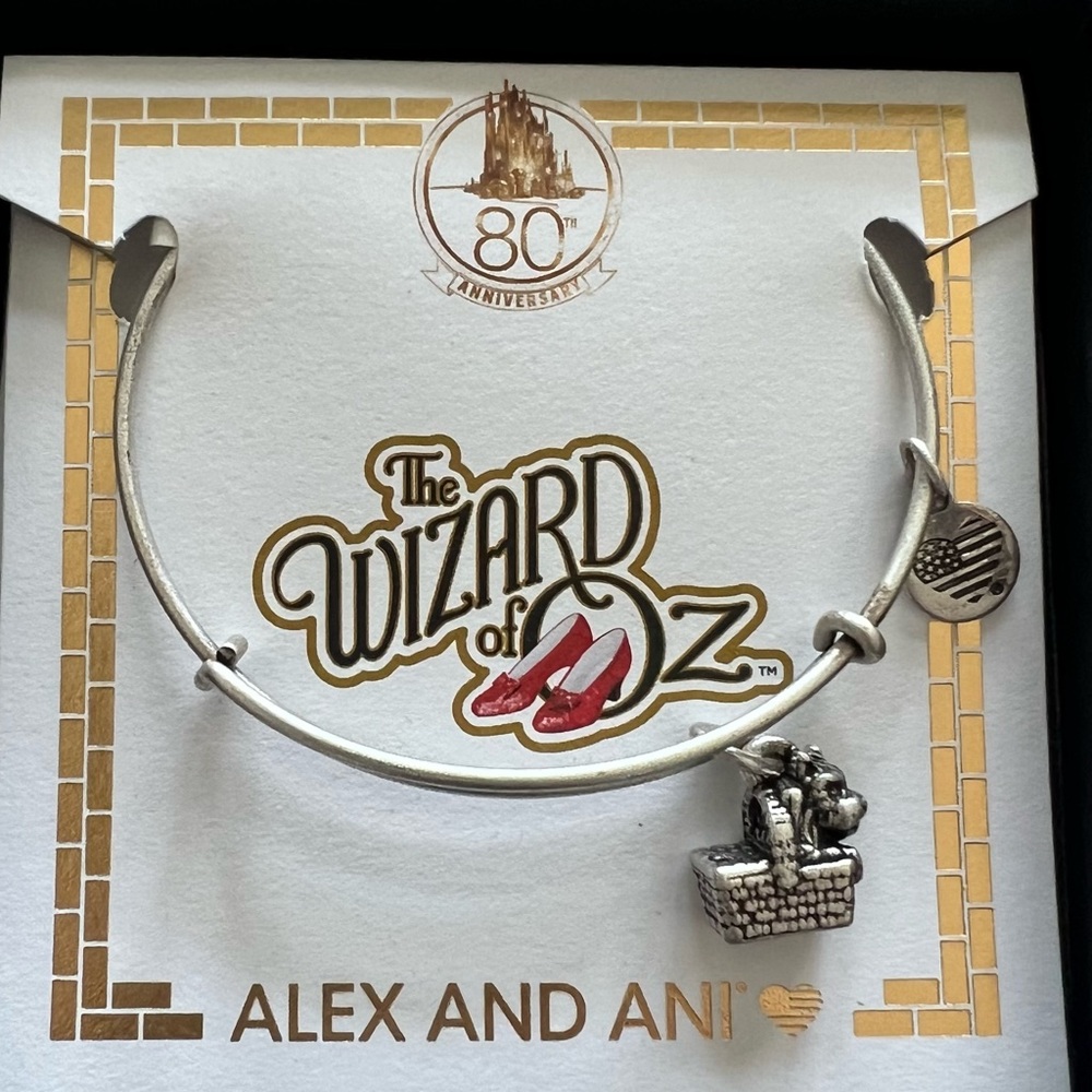 Alex And Ani 80th Anniversary Wizard of Oz Toto Bracelet